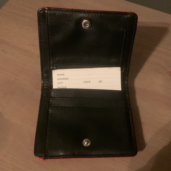 Nine West billfold, Red❤️, Good Shape. - Picture 3 of 3